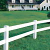 KMT403 Ranch 2 Rail Vinyl Fence