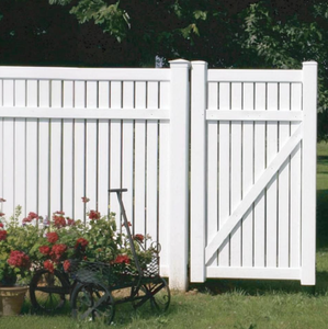 KMT102 Semi privacy vinyl fence 