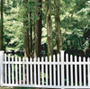 KMT302 Scalloped Picket Fence 4' High 8' Wide