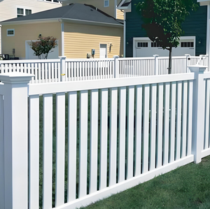 KMT202 Closed Picket Vinyl Fence 4' High 8' Wide