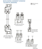 80 series In-swing Casement Window UPVC Profies