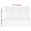 KMTG002-Straight Picket Fence