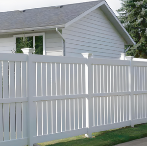 KMT103 6*8 inch Semi Privacy vinyl Fence