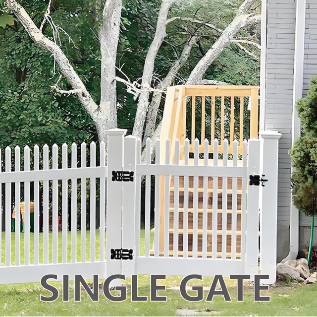 Kemitol picket fence single gate and accessories